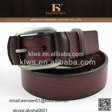 China manufacturer Worth buying brown leather belt